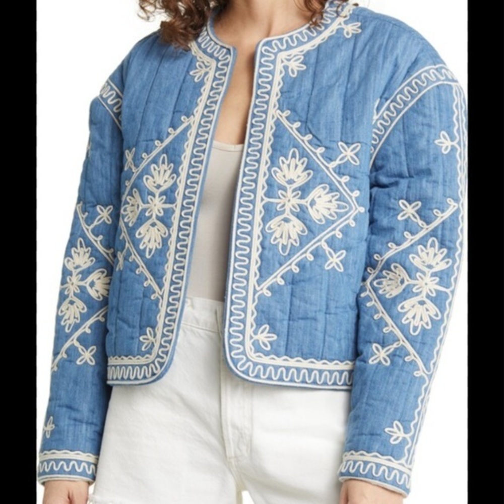 New Treasure & Bond Embroidered Jacket